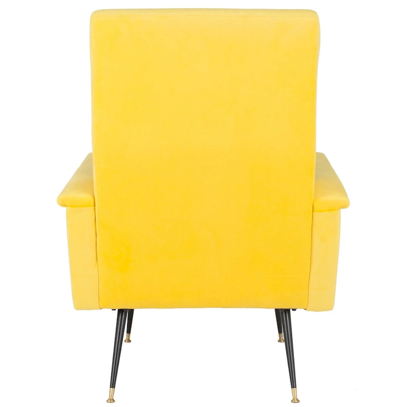SAFAVIEH Senja Mid-Century Modern Retro Club Chair - 27.5  x 34.8  x 37  - 28Wx35Dx37H
