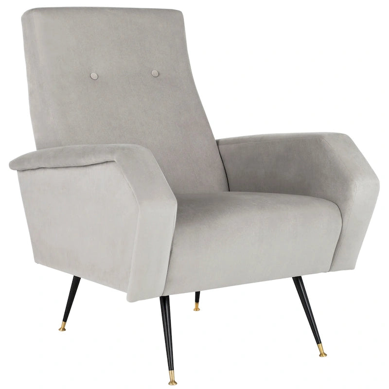 SAFAVIEH Senja Mid-Century Modern Retro Club Chair - 27.5  x 34.8  x 37  - 28Wx35Dx37H