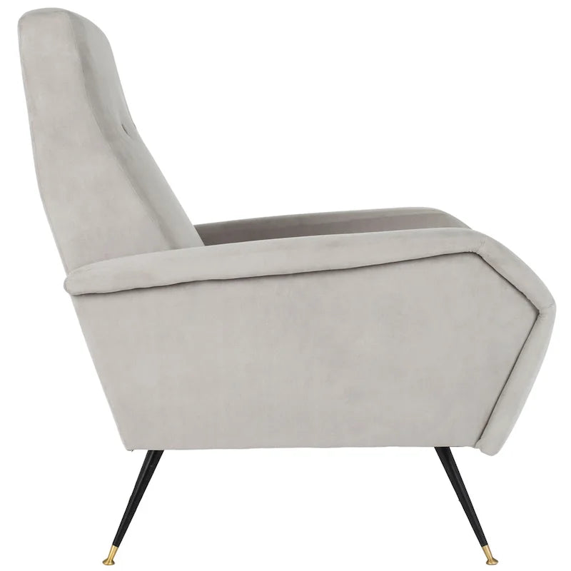 SAFAVIEH Senja Mid-Century Modern Retro Club Chair - 27.5  x 34.8  x 37  - 28Wx35Dx37H