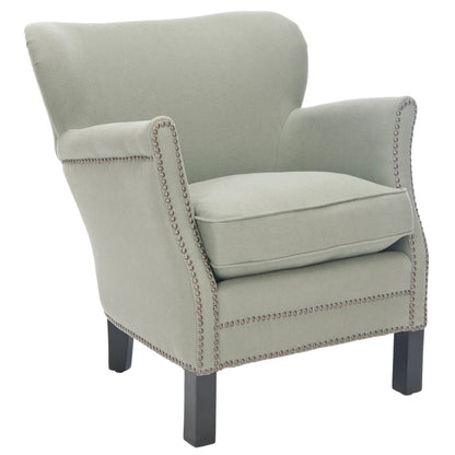 SAFAVIEH Corie Brown Club Chair - 26.6  x 28.9  x 29.3  - 27Wx29Dx29H