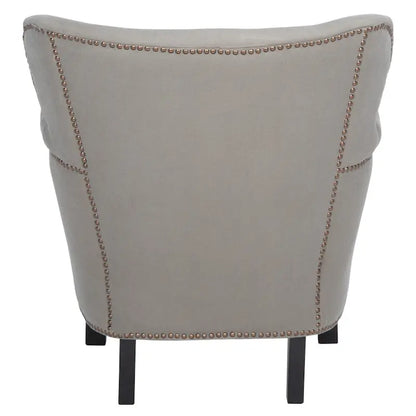 SAFAVIEH Corie Brown Club Chair - 26.6  x 28.9  x 29.3  - 27Wx29Dx29H