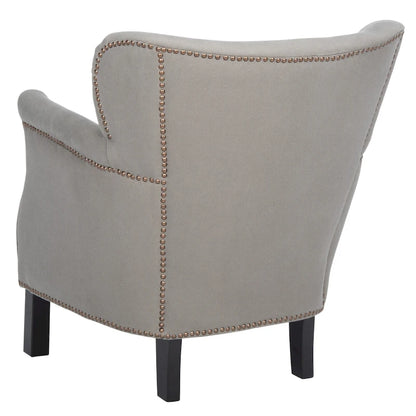 SAFAVIEH Corie Brown Club Chair - 26.6  x 28.9  x 29.3  - 27Wx29Dx29H