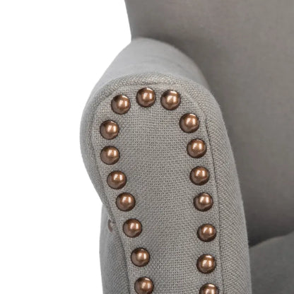 SAFAVIEH Corie Brown Club Chair - 26.6  x 28.9  x 29.3  - 27Wx29Dx29H