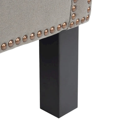 SAFAVIEH Corie Brown Club Chair - 26.6  x 28.9  x 29.3  - 27Wx29Dx29H