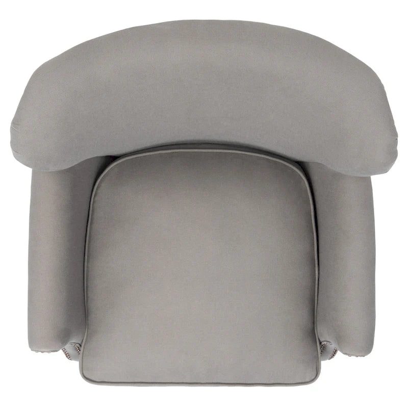 SAFAVIEH Corie Brown Club Chair - 26.6  x 28.9  x 29.3  - 27Wx29Dx29H