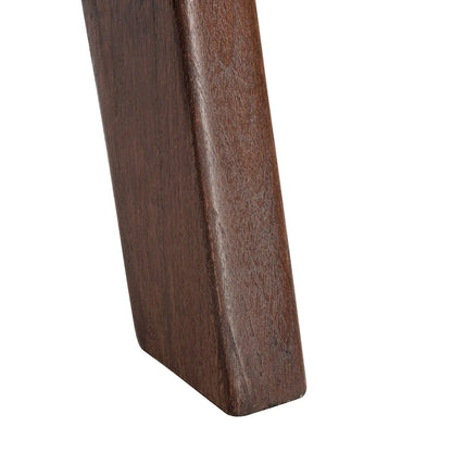 SAFAVIEH Theodora Leather Woven Accent Chair - 25.2  W x 31.5  L x 26.8  H - 25Wx31Dx27H