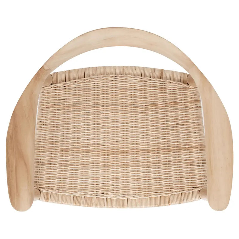 SAFAVIEH Wilda Rope Rattan Accent Chair - 24.8  W x 18.9  L x 30.7  H - 25Wx19Dx31H