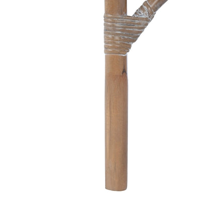 SAFAVIEH Winnifred Coastal Rattan Accent Chair with Cushion - 18.5  W x 22.8  L x 38.2  H - 19Wx23Dx38H