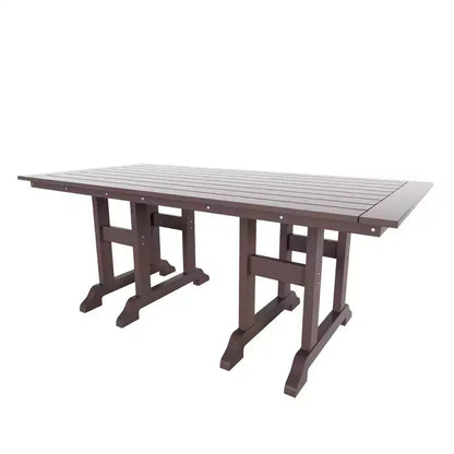 WestinTrends 7 Piece Outdoor Patio Dining Set Outdoor Table and Armchair Set