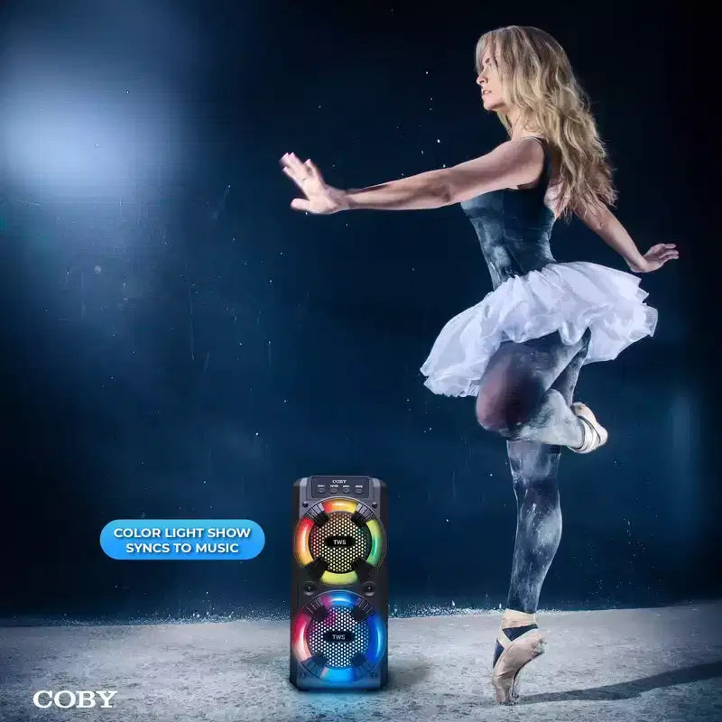 Coby Karaoke Set True Wireless Party Speaker