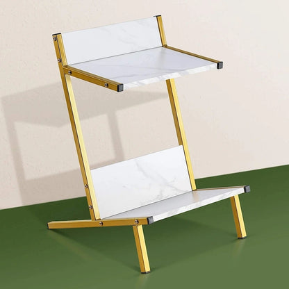 Ivinta Small End Table with Storage, Modern Simplistic Side Table