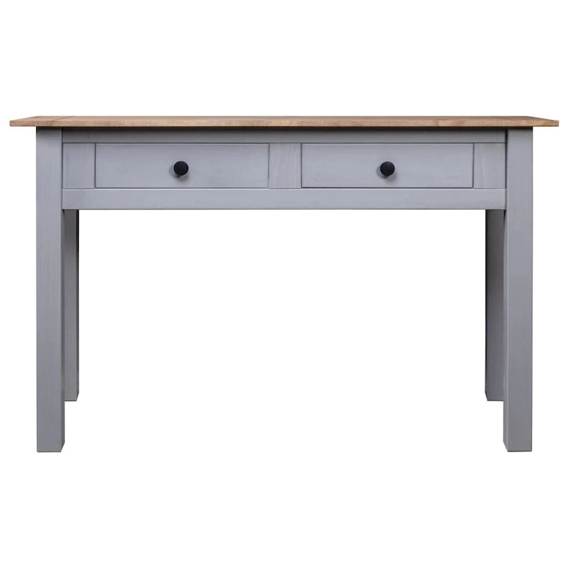 vidaXL Console Table Entryway Table Side Table Solid Pine Wood Panama Range - 43.3  x 15.7  x 28.3
