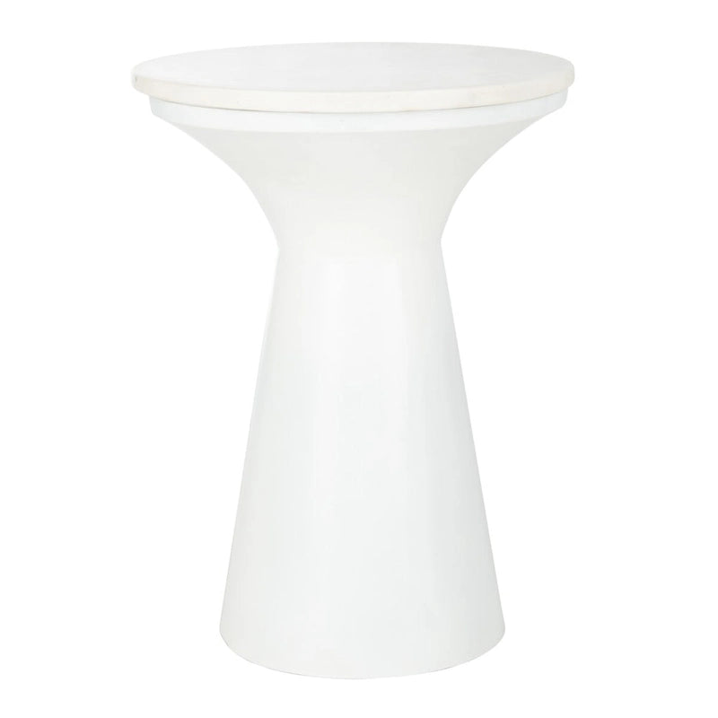 SAFAVIEH Nevada Pedestal End Table - 16  x 16  x 22  - 16Wx16Dx22H