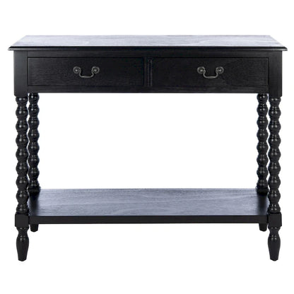 SAFAVIEH Henretta 2-Drawer Console Table - 35.5  W x 13  L x 29.5  H - 35.5  W x 13  L x 29.5  H - 36Wx13Dx30H