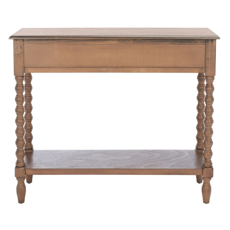 SAFAVIEH Henretta 2-Drawer Console Table - 35.5  W x 13  L x 29.5  H - 35.5  W x 13  L x 29.5  H - 36Wx13Dx30H