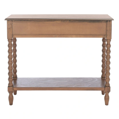 SAFAVIEH Henretta 2-Drawer Console Table - 35.5  W x 13  L x 29.5  H - 35.5  W x 13  L x 29.5  H - 36Wx13Dx30H
