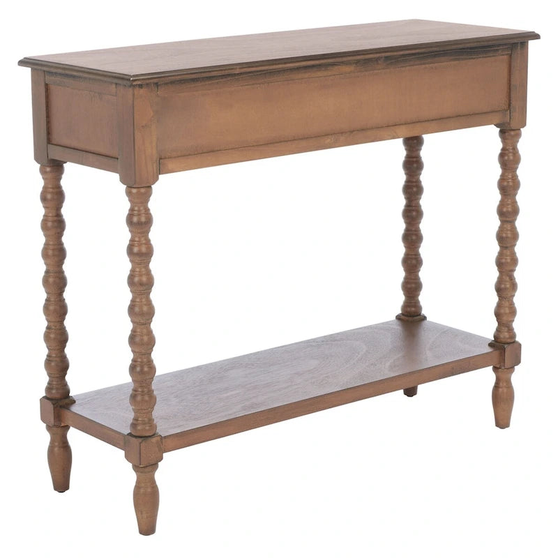 SAFAVIEH Henretta 2-Drawer Console Table - 35.5  W x 13  L x 29.5  H - 35.5  W x 13  L x 29.5  H - 36Wx13Dx30H