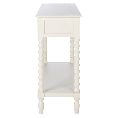 SAFAVIEH Henretta 2-Drawer Console Table - 35.5  W x 13  L x 29.5  H - 35.5  W x 13  L x 29.5  H - 36Wx13Dx30H