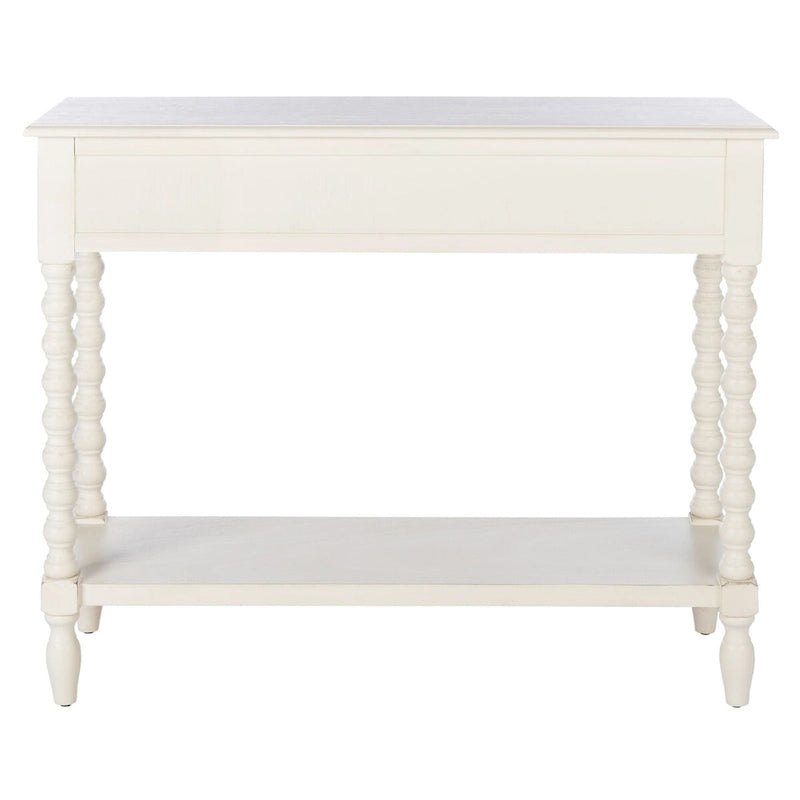 SAFAVIEH Henretta 2-Drawer Console Table - 35.5  W x 13  L x 29.5  H - 35.5  W x 13  L x 29.5  H - 36Wx13Dx30H
