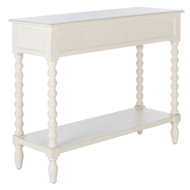 SAFAVIEH Henretta 2-Drawer Console Table - 35.5  W x 13  L x 29.5  H - 35.5  W x 13  L x 29.5  H - 36Wx13Dx30H