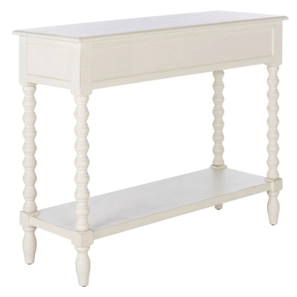 SAFAVIEH Henretta 2-Drawer Console Table - 35.5  W x 13  L x 29.5  H - 35.5  W x 13  L x 29.5  H - 36Wx13Dx30H
