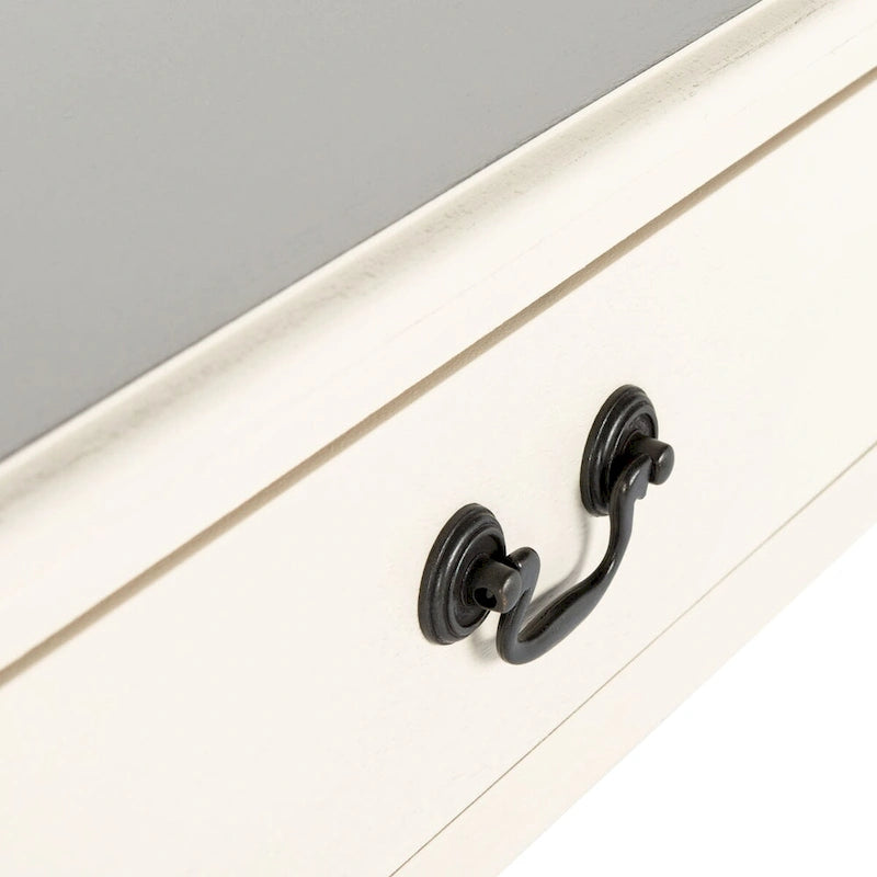 SAFAVIEH Henretta 2-Drawer Console Table - 35.5  W x 13  L x 29.5  H - 35.5  W x 13  L x 29.5  H - 36Wx13Dx30H