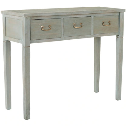 SAFAVIEH Marleine Antiqued Grey Console Table - 39.4  x 14.2  x 31.7  - 39Wx14Dx32H