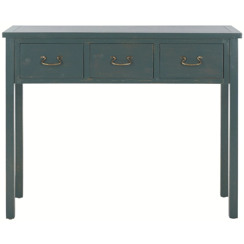 SAFAVIEH Marleine Antiqued Grey Console Table - 39.4  x 14.2  x 31.7  - 39Wx14Dx32H