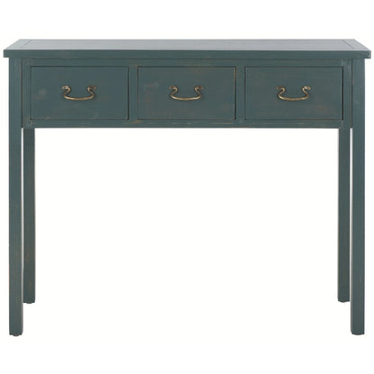 SAFAVIEH Marleine Antiqued Grey Console Table - 39.4  x 14.2  x 31.7  - 39Wx14Dx32H