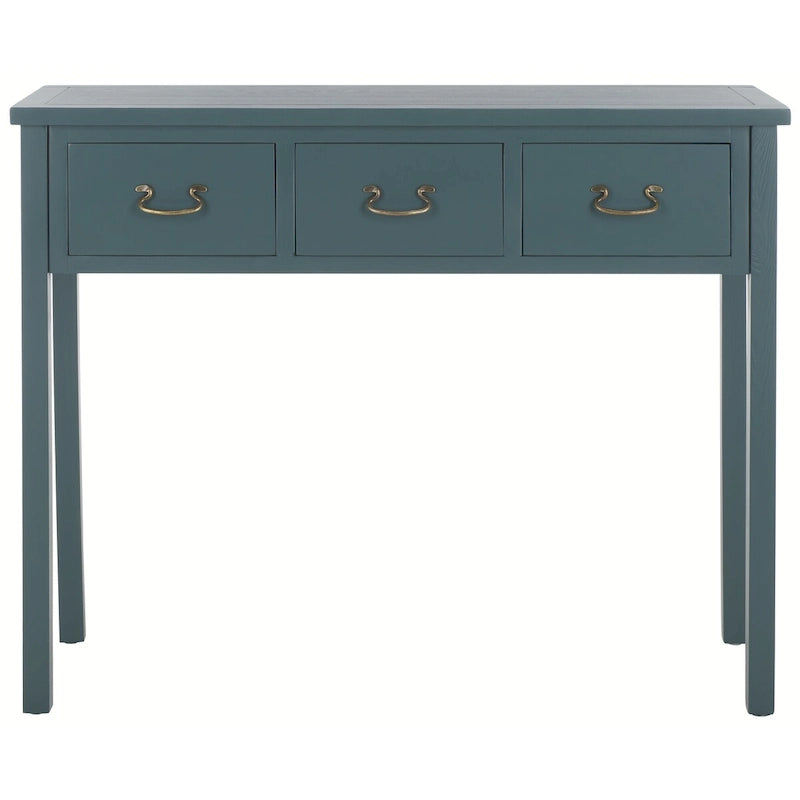 SAFAVIEH Marleine Antiqued Grey Console Table - 39.4  x 14.2  x 31.7  - 39Wx14Dx32H