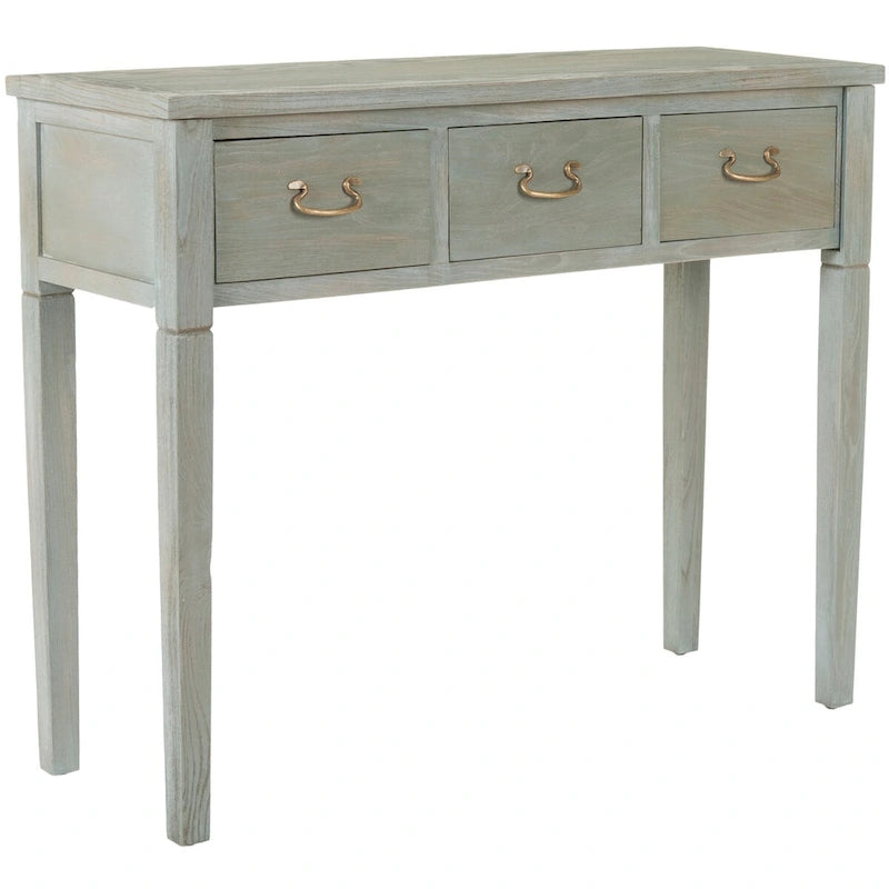 SAFAVIEH Marleine Antiqued Grey Console Table - 39.4  x 14.2  x 31.7  - 39Wx14Dx32H