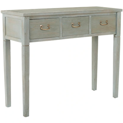 SAFAVIEH Marleine Antiqued Grey Console Table - 39.4  x 14.2  x 31.7  - 39Wx14Dx32H