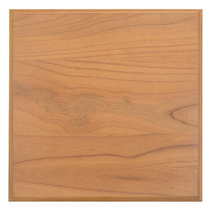 SAFAVIEH Ava 2-Shelf Accent Table - 24  L x 24  D x 21  H - 24Wx24Dx21H