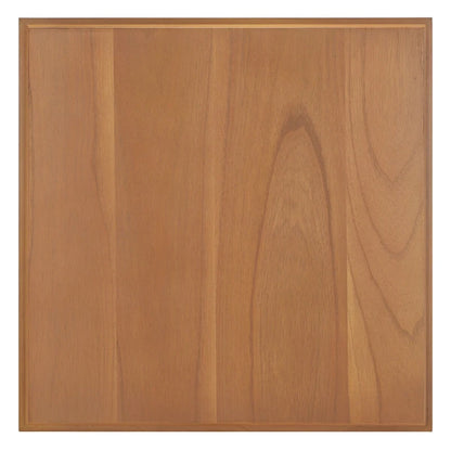 SAFAVIEH Ava 2-Shelf Accent Table - 24  L x 24  D x 21  H - 24Wx24Dx21H