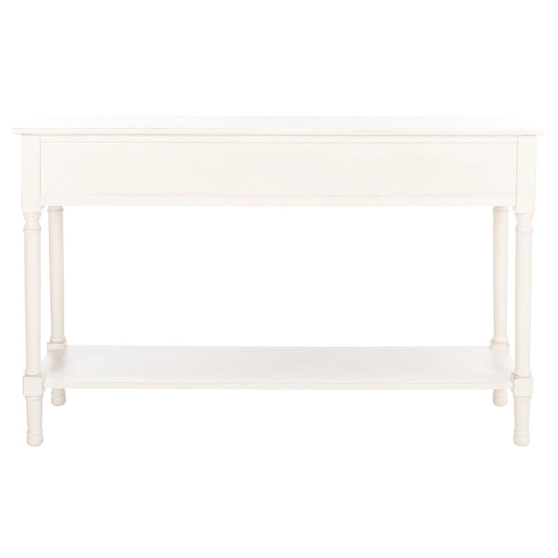 SAFAVIEH Jeanie 3-Drawer Bottom Shelf Console Table - 47.3  W x 13  L x 29.5  H - 47Wx13Dx30H