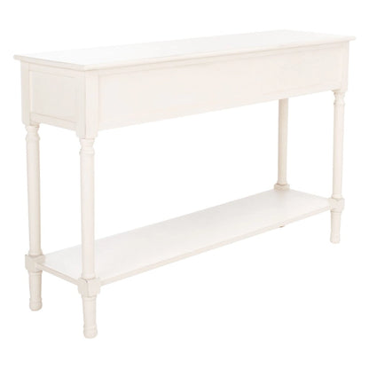 SAFAVIEH Jeanie 3-Drawer Bottom Shelf Console Table - 47.3  W x 13  L x 29.5  H - 47Wx13Dx30H