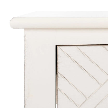 SAFAVIEH Jeanie 3-Drawer Bottom Shelf Console Table - 47.3  W x 13  L x 29.5  H - 47Wx13Dx30H