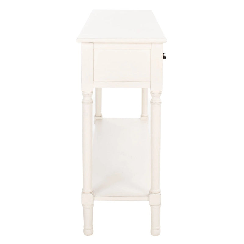 SAFAVIEH Jeanie 3-Drawer Bottom Shelf Console Table - 47.3  W x 13  L x 29.5  H - 47Wx13Dx30H