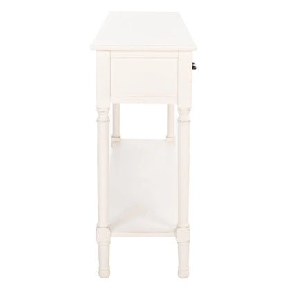SAFAVIEH Jeanie 3-Drawer Bottom Shelf Console Table - 47.3  W x 13  L x 29.5  H - 47Wx13Dx30H