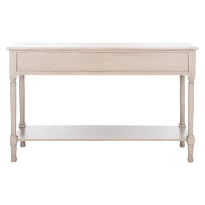 SAFAVIEH Jeanie 3-Drawer Bottom Shelf Console Table - 47.3  W x 13  L x 29.5  H - 47Wx13Dx30H