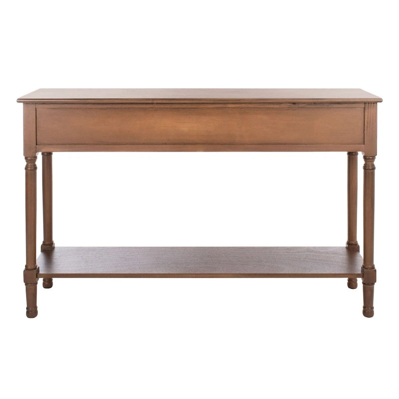 SAFAVIEH Jeanie 3-Drawer Bottom Shelf Console Table - 47.3  W x 13  L x 29.5  H - 47Wx13Dx30H