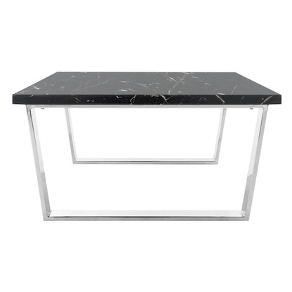 SAFAVIEH Bea Black/ Brass Square Coffee Table - 31.5  x 31.5  x 15.8  - 32Wx32Dx16H
