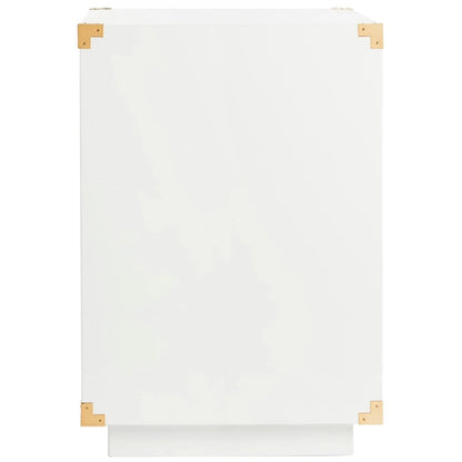 SAFAVIEH Couture Gilberte Lacquer Side Table - 24 In W x 18 In D x 26 In H - 24Wx18Dx26H