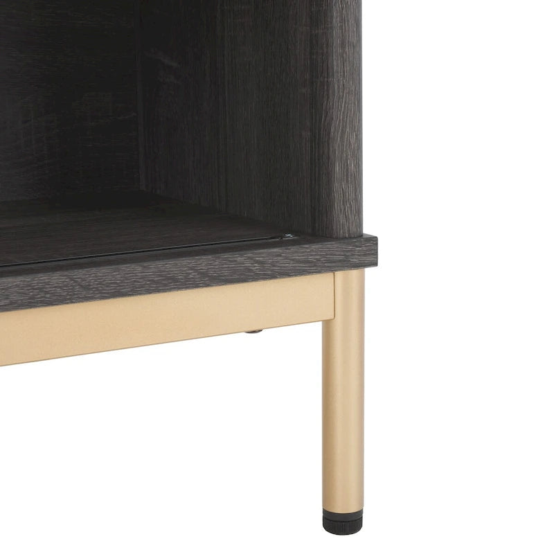 SAFAVIEH Tamayo 2-Door Storage Coffee Table - 43.7 In. W x 21.5 In. D x 15.4 In. H - 44Wx21Dx15H