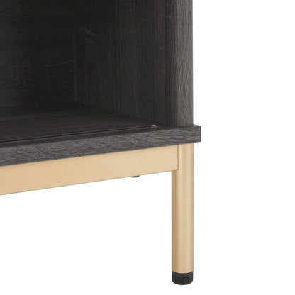 SAFAVIEH Tamayo 2-Door Storage Coffee Table - 43.7 In. W x 21.5 In. D x 15.4 In. H - 44Wx21Dx15H