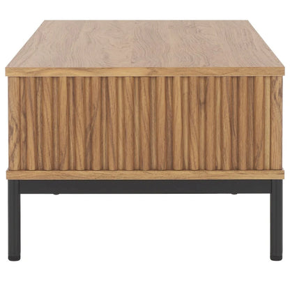 SAFAVIEH Tamayo 2-Door Storage Coffee Table - 43.7 In. W x 21.5 In. D x 15.4 In. H - 44Wx21Dx15H