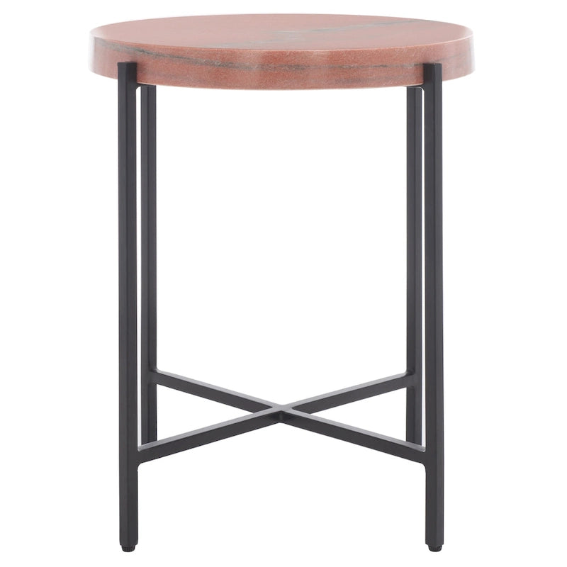 SAFAVIEH Azula Stone Top Accent Table