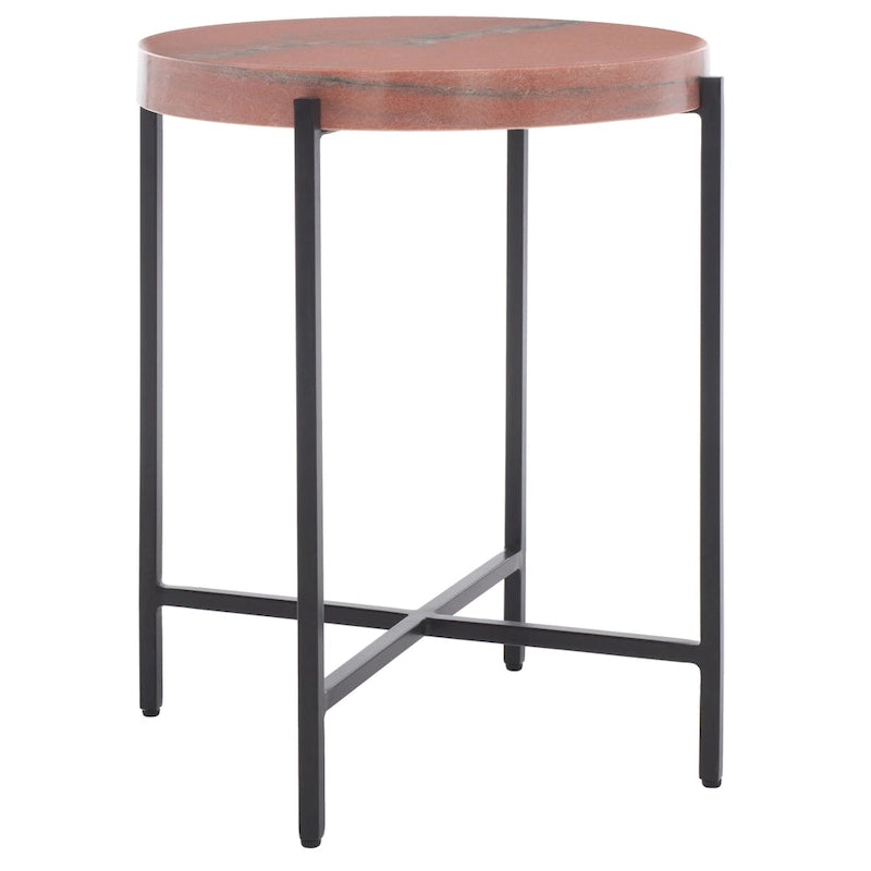 SAFAVIEH Azula Stone Top Accent Table
