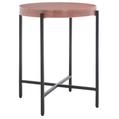 SAFAVIEH Azula Stone Top Accent Table