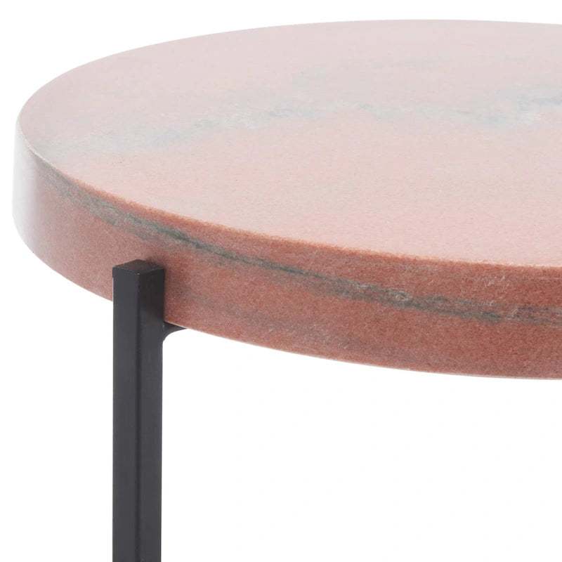 SAFAVIEH Azula Stone Top Accent Table